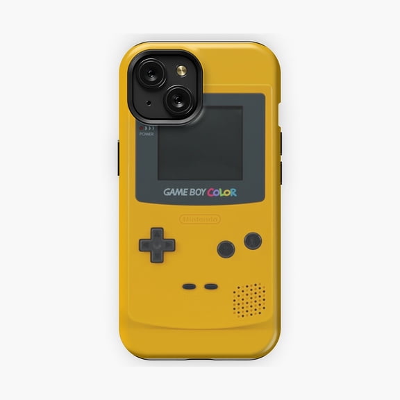 Protective iPhone Case Retro Handheld Game Console Phone Case IP15 Magnetic MagSafe Compatible