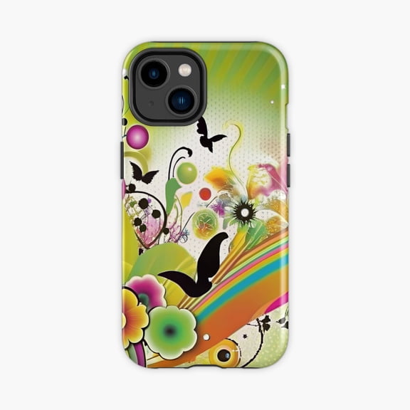 Protective iPhone Case Retro Metro Y2K Aesthetic Phone Case IP13/14 Magnetic MagSafe Compatible