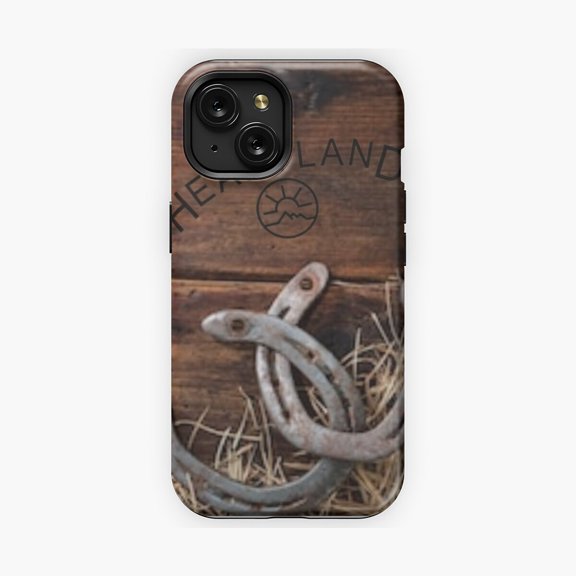 Protective iPhone Case Rustic HL Phone Case with Simple, Bold Style IP13/14 Magnetic MagSafe Compatible