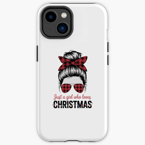Protective iPhone Case Rv Camper Winter Tree Vehicles Camping Rver Trailers Shield IP13/14 Magnetic MagSafe Compatible