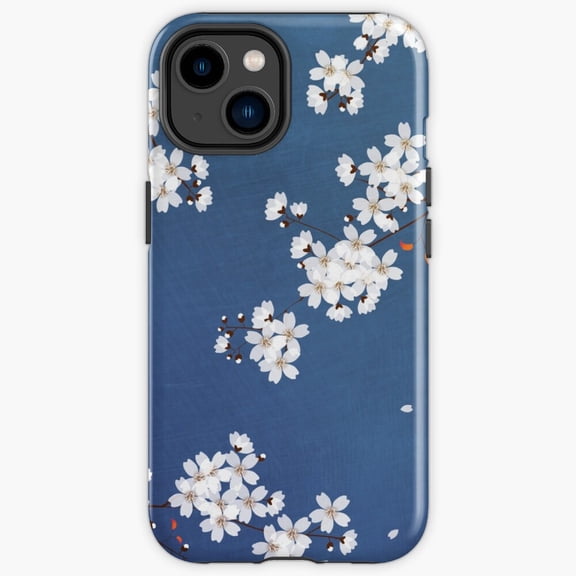 Protective iPhone Case Sakura Cherry Blossom Japanese Spring Tree Branch Shield Heavy Duty Shockproof Hard Shell IP16 Magnetic MagSafe Compatible
