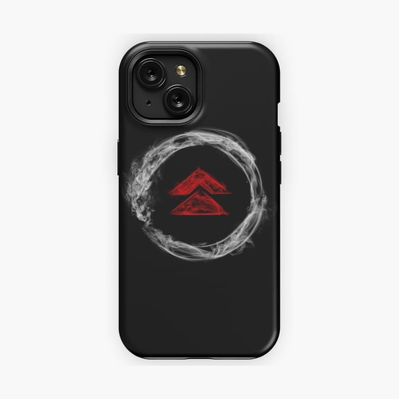 Protective iPhone Case Samurai Ghost Warrior Phone Case Action Design IP13/14 Magnetic MagSafe Compatible
