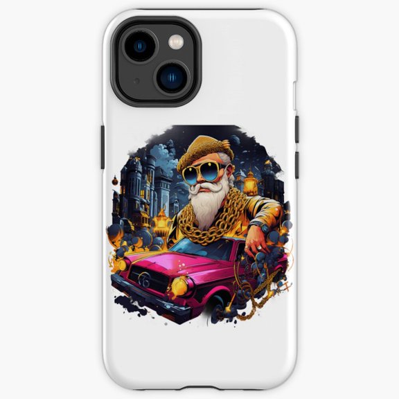 Protective iPhone Case Santas Arctic Adventure North Pole Polar Train Ride Cover Variant IP13/14 Magnetic MagSafe Compatible