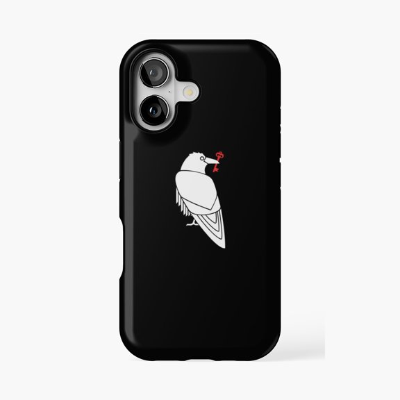 Protective iPhone Case Science Raven Inspired Phone Case IP13/14 Magnetic MagSafe Compatible