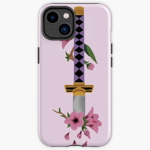 Protective iPhone Case Senbonzakura Cherry Blossom Sword Japanese Samurai Heavy Duty Shockproof Hard Shell IP13/14 Magnetic MagSafe Compatible