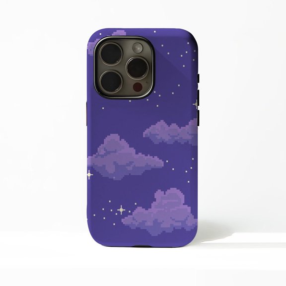 Protective iPhone Case Sky Clouds Aesthetic Protective Cell Phone Case Cover IP13/14 Magnetic MagSafe Compatible