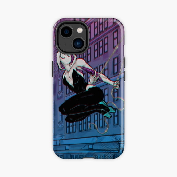 Protective iPhone Case Spider Character Inspired Design Phone Case IP13/14 Magnetic MagSafe Compatible