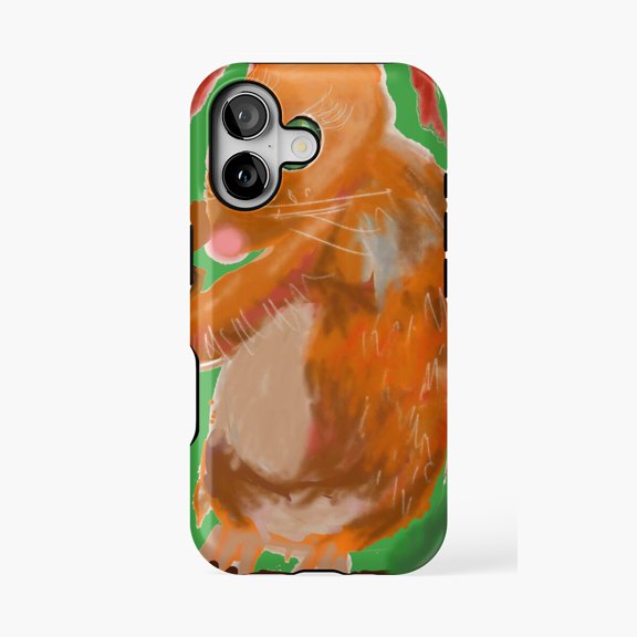 Protective iPhone Case Squirrel Animal Design Phone Case IP13/14 Magnetic MagSafe Compatible