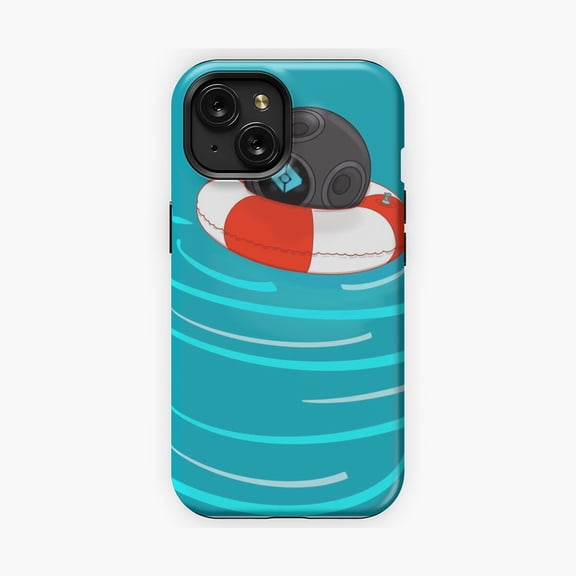 Protective iPhone Case Summer Buoy Phone Case Fun Seasonal Beach Vibes IP16 Magnetic MagSafe Compatible