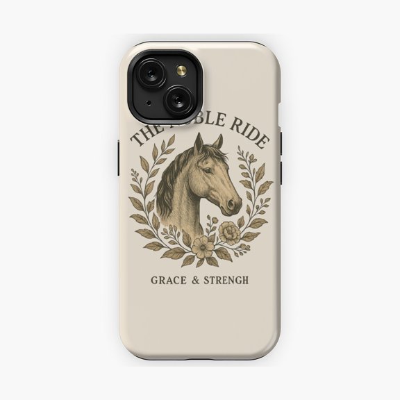 Protective iPhone Case The Noble Ride Western Adventure Inspired Phone Case IP16 Magnetic MagSafe Compatible