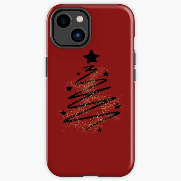 Protective iPhone Case The Small Winter Tree Miniature Desktop Scale Cover IP15 Magnetic MagSafe Compatible