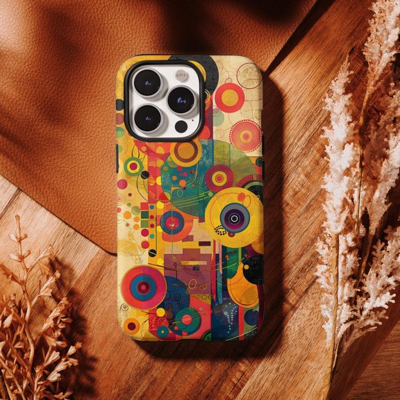 Protective iPhone Case Urban Graffiti Abstract Art Spray Paint Street Pop Pattern Case IP15 Magnetic MagSafe Compatible