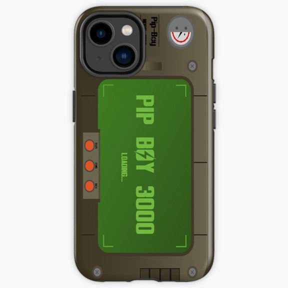 Protective iPhone Case Wearable Futuristic Pip Radio Sci-Fi Arm Device Screen Shield IP13/14 Magnetic MagSafe Compatible