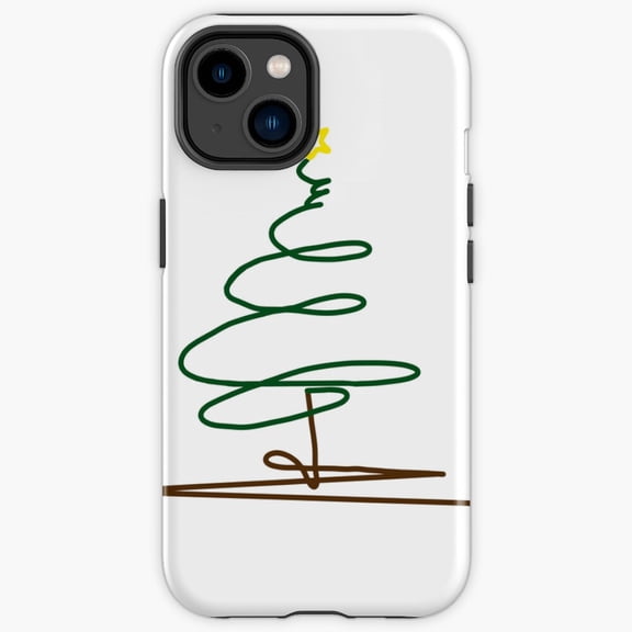 Protective iPhone Case Winter Time With Winter Tree Serene Snowy Woods Impact Case IP16 Magnetic MagSafe Compatible