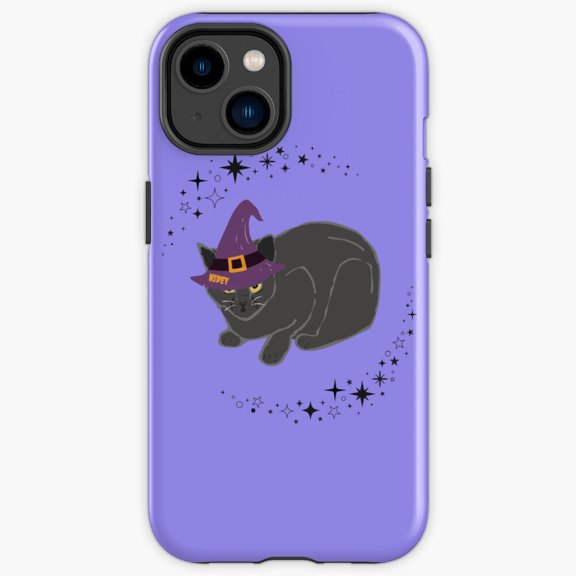 Protective iPhone Case Witchy Hidey In Hiding Mystical Cauldron Spooky Cover IP15 Magnetic MagSafe Compatible