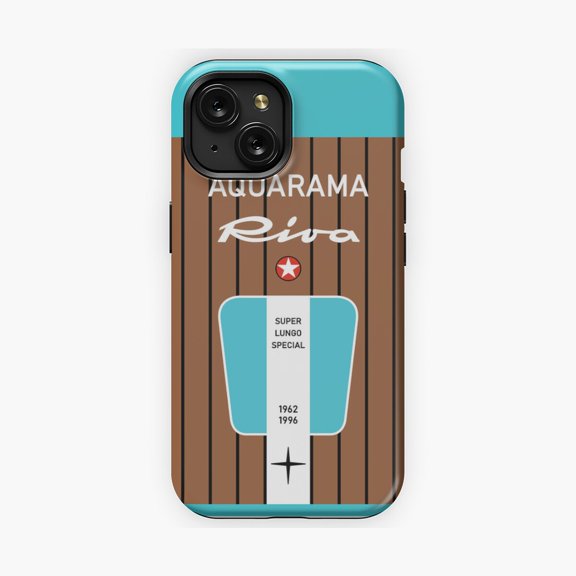 Protective iPhone Case Yacht Phone Case Luxury Coastal Travel Design IP15 Magnetic MagSafe Compatible
