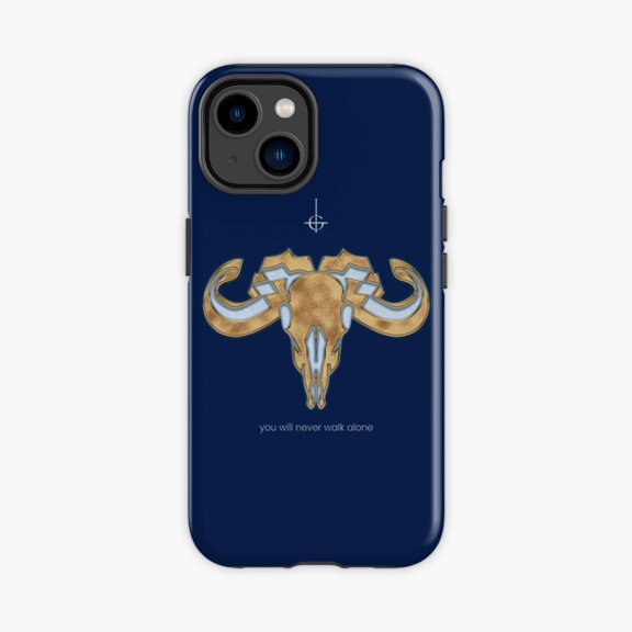 Protective iPhone Case You Will Never Walk Alone Active Design Phone Case IP13/14 Magnetic MagSafe Compatible