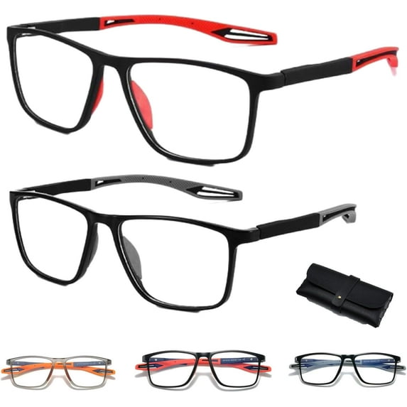 Protectivemethod Anti-Blue Light Presbyopic Glasses, Sport Intelligent Photochromic Bifocal Glasses, Ultra-Light