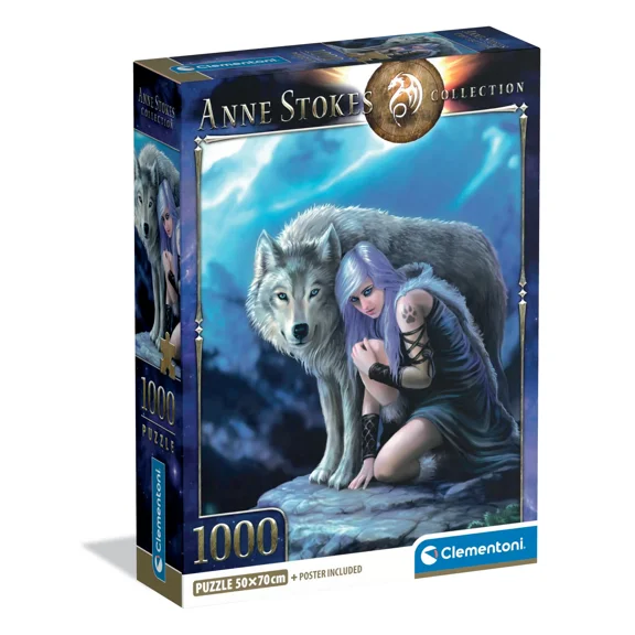 Clementoni 39958 Anne Stokes: Protector 1000 Piece Puzzle