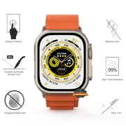 Protector For Apple Watch Ultra 49mm Series 1 Tempered Glass Screen Protector Premium HD Clear, Case Friendly, 9H Hardness, 3D Touch Accuracy, Glass Screen Cover - Clear