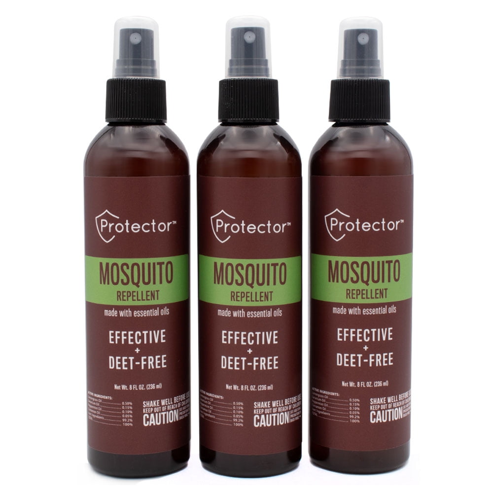 Protector Mosquito and Insect Repellent Spray â 8oz (pack of 3) Deet