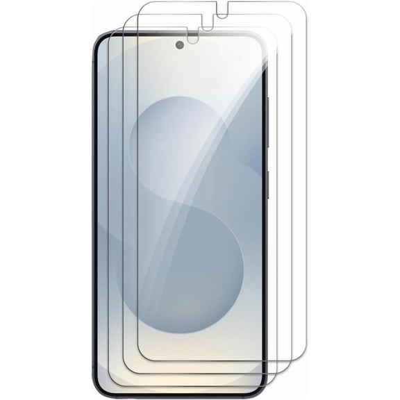 for Protector for Samsung Galaxy S25 Plus, Tempered Glass Film, Ultra HD 9H Hardness Case Friendly Anti Scratch Bubble Free Ultra Resistant Oil-Resistant Shatter Protection, 3-Pack
