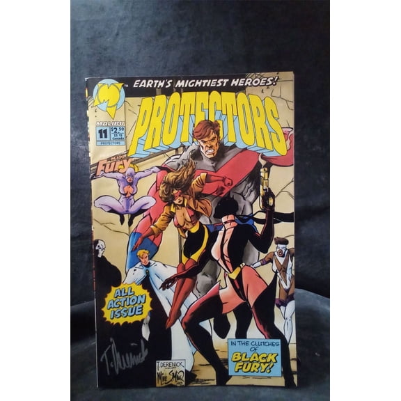 Pre-Owned Protectors #11 Variant Cover 1993 Malibu Comics Comic Book
