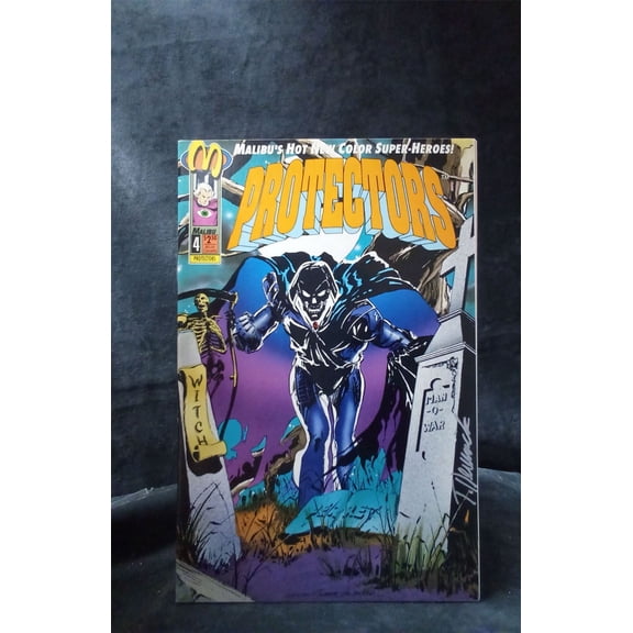 Pre-Owned Protectors #4 Variant Cover 1992 Malibu Comics Comic Book