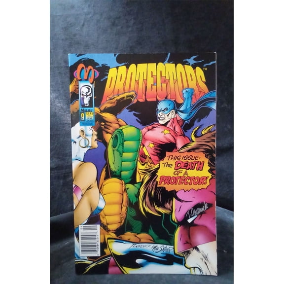 Pre-Owned Protectors #9 Variant Cover 1993 Malibu Comics Comic Book