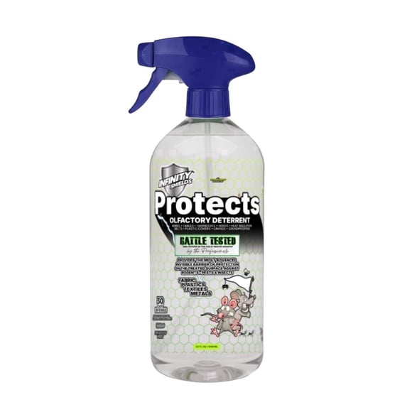 Infinity Shields Protects, Rodent & Insect Deterrent Spray, 32 oz, Peppermint Scent