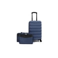 thumbnail image 1 of Protege 1 Piece 20" Hard Side Carry-on ABS Luggage with 2 Packing Cubes  Blue, 1 of 9