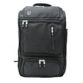 thumbnail interactive-video image 1 of Protege 18" Weekender Travel Backpack with Laptop Pocket and Trolley Sleeve, Black, 1 of 9