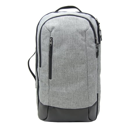 Protege 20" Convertible Travel Backpack with Multi Pockets and Trolley Sleeve, Gray