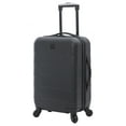 Protege 20" HardSide Rolling Carryon with 4Wheels Spinner Black