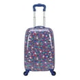thumbnail image 1 of Protege 20" Hardside Kids Pilot Case Carry-On Luggage, Flower Print, 1 of 9
