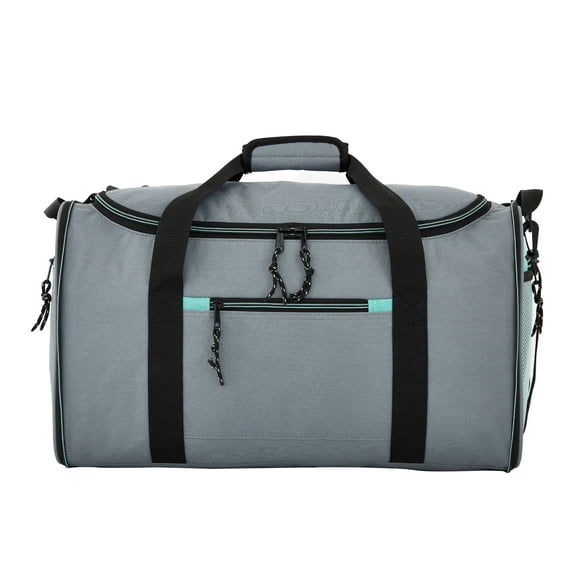 Protege 20 in Collapsible Sport Duffel Bag for Travel, Gray