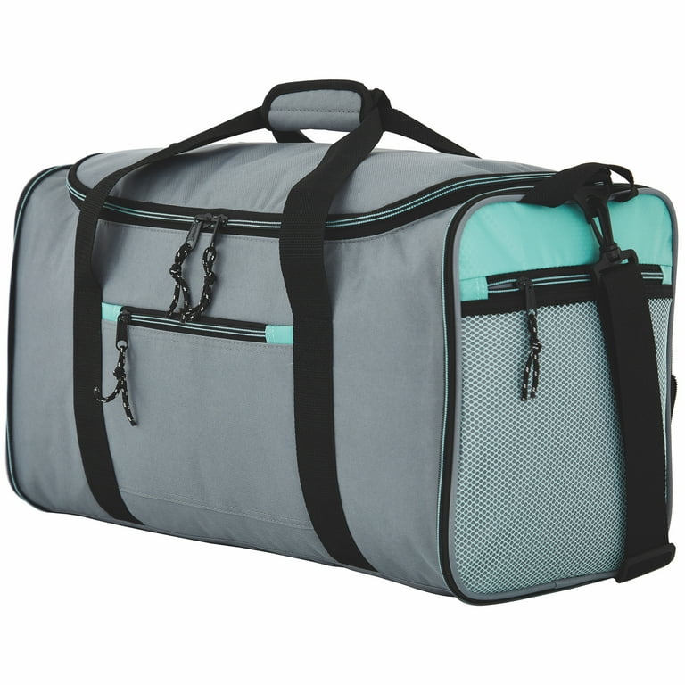 Protege 20 in Collapsible Sport Duffel Bag for Travel, Gray, Large