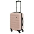 thumbnail image 1 of Protege 20-inch Rolling Carry-on Unisex Hard Side Luggage, Pearl Blush, 1 of 3