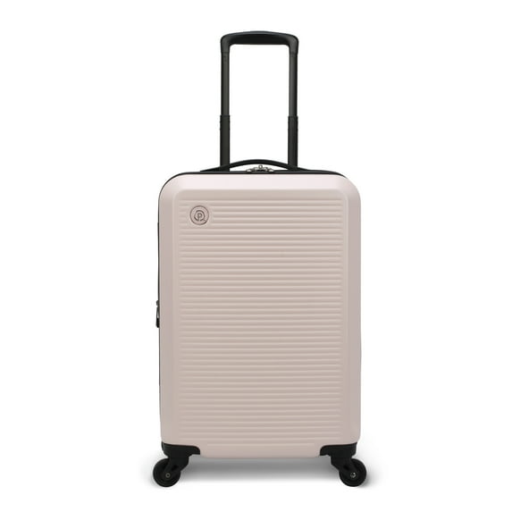 Protege 20 inch Unisex Hard Side Carry-on Spinner Luggage, Matte Pink