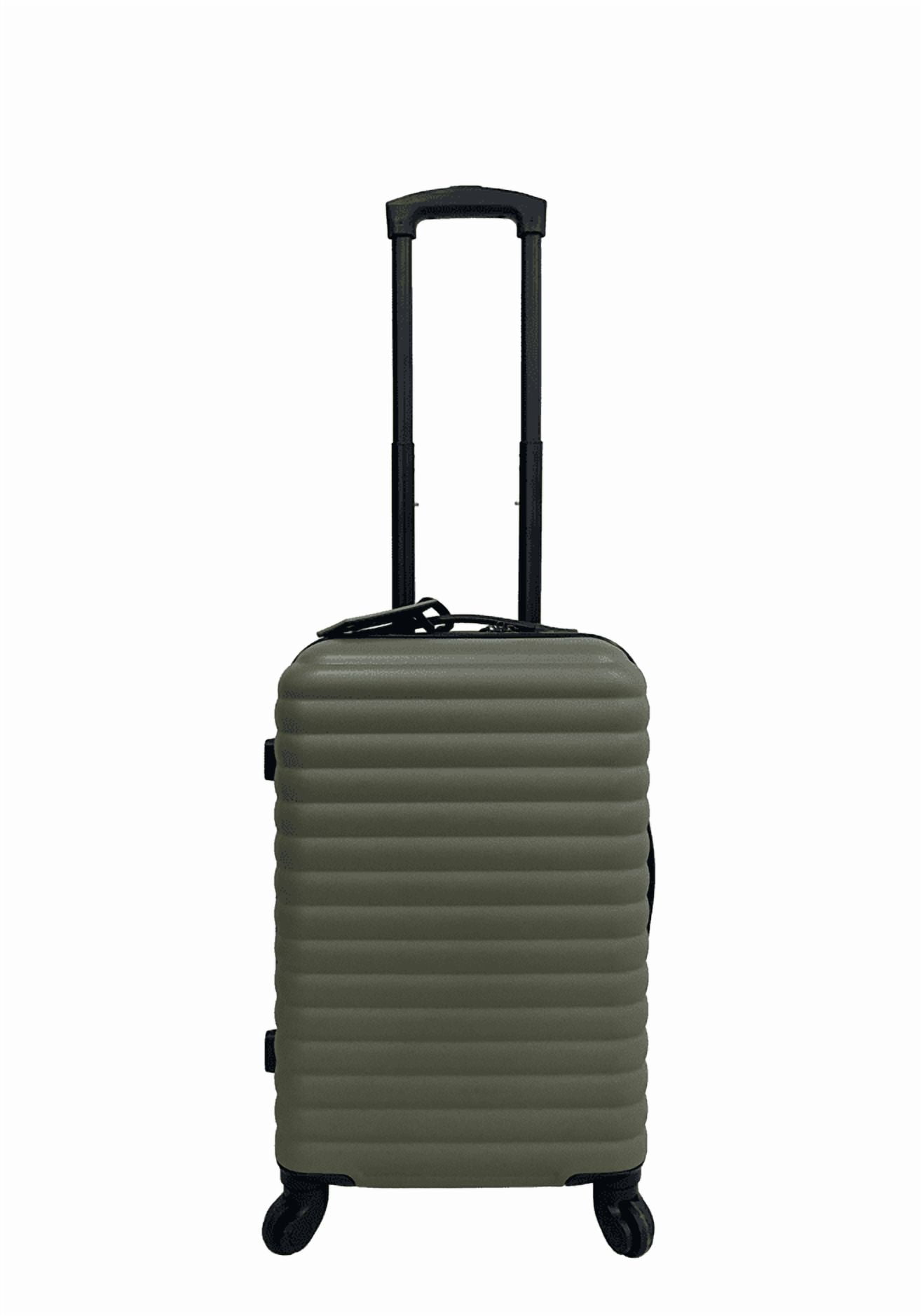 WILDSWAS ケース Protege 20Inch Hardside ABS Upright Luggage with 100% ABS Wild