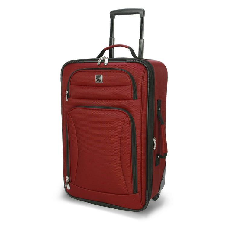 Protege 21 Regency Carry-On 2-wheel Upright Luggage (Walmart Exclusive),  Red - Walmart.com