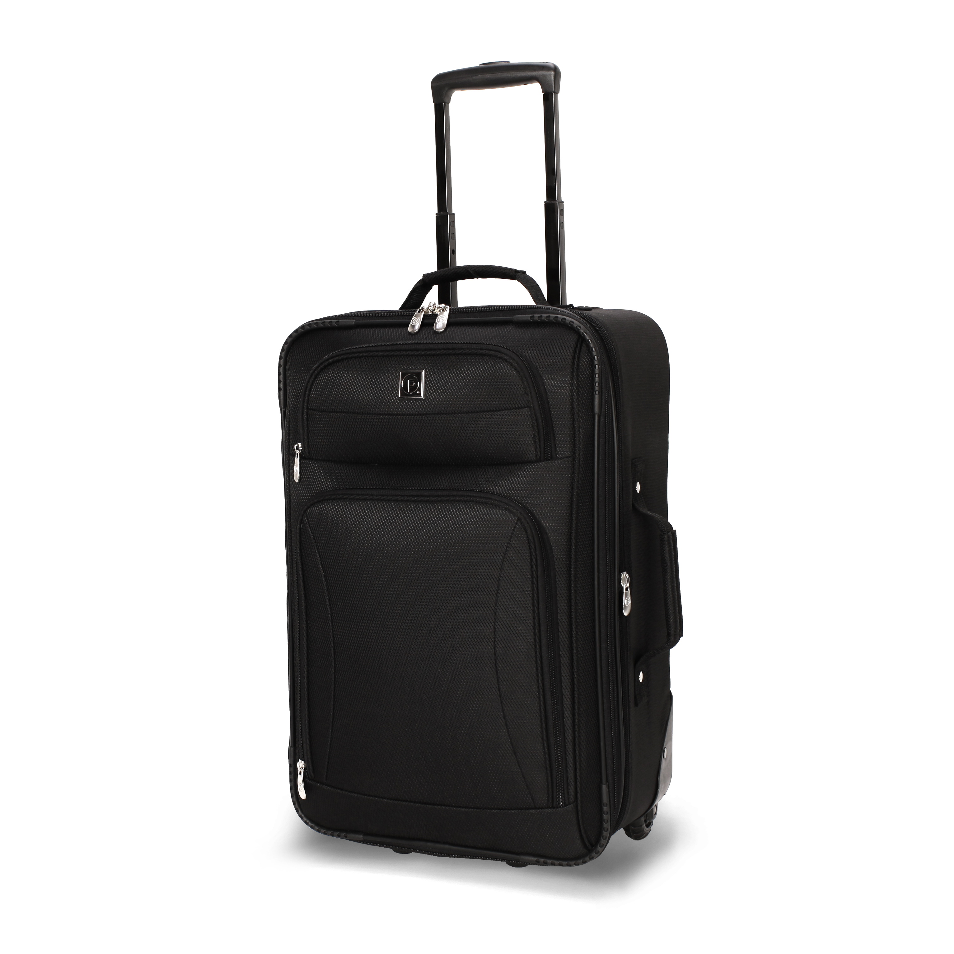 Protege 21" Regency Carry-on 2-Wheel Upright Luggage (Walmart Exclusive), Black - image 1 of 5