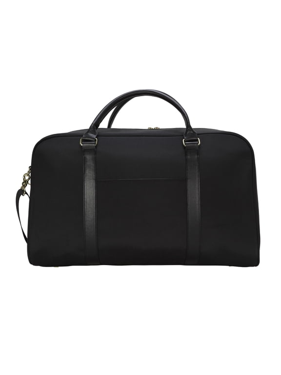 21-Inch Travel Weekender Duffel Bag with Shoulder Strap, Black