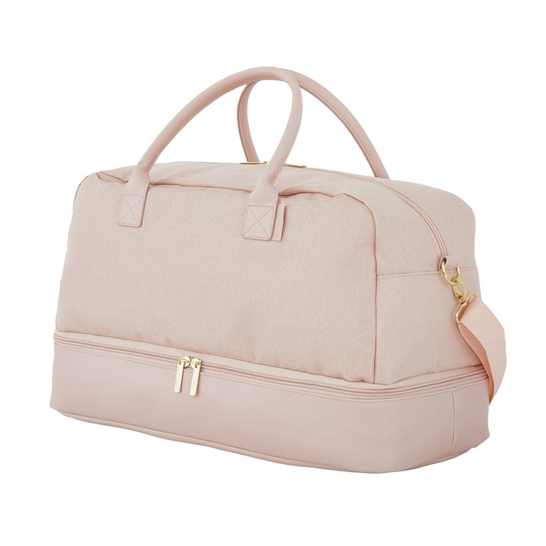 Protege 21-inch Weekender Duffel Bag for Travel, Pink, Size: 21 in Protege 21-inch Weekender Duffel Bag for Travel, Pink, Size: 21 in
