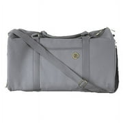 Protege 22 Inch Weekender Duffel Bag, Silver