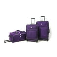 thumbnail image 1 of Protege 25 in 3 Piece Softside Spinner Luggage, Purple, 1 of 7