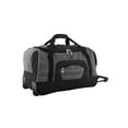 thumbnail image 1 of Protege 21-inch Medium Rolling Duffel Bag for Travel, Black, 1 of 21