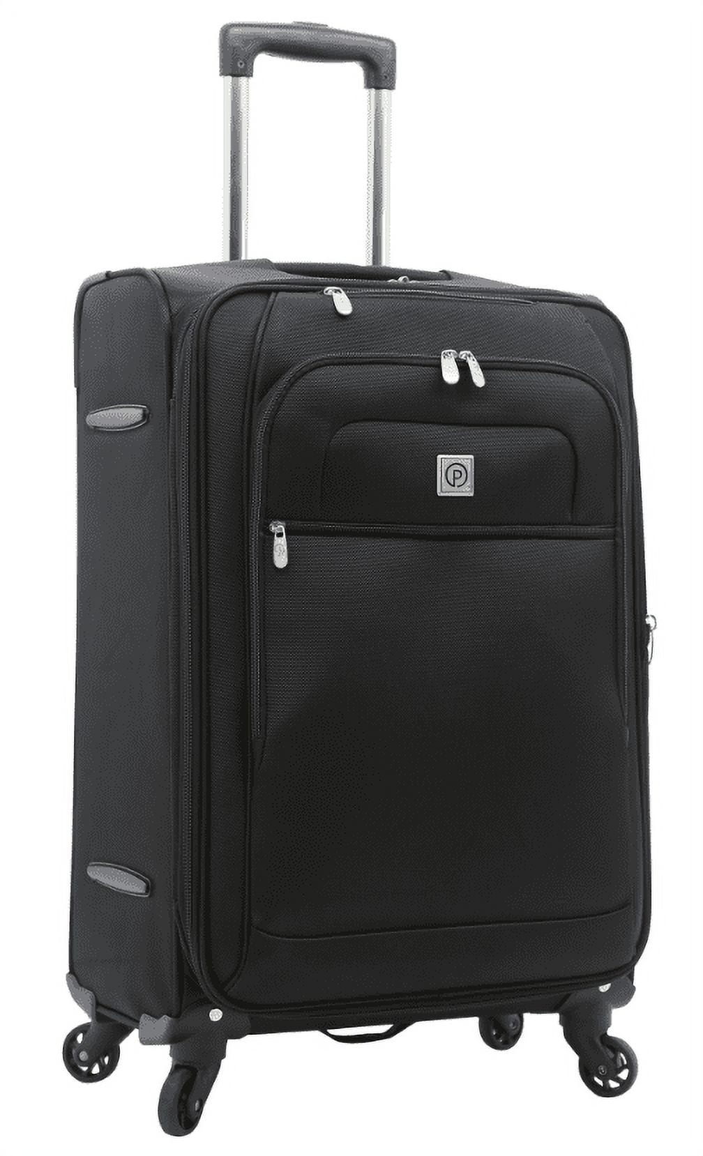 Protege 28" Large Arendale Rolling Spinner Upright Luggage, Black