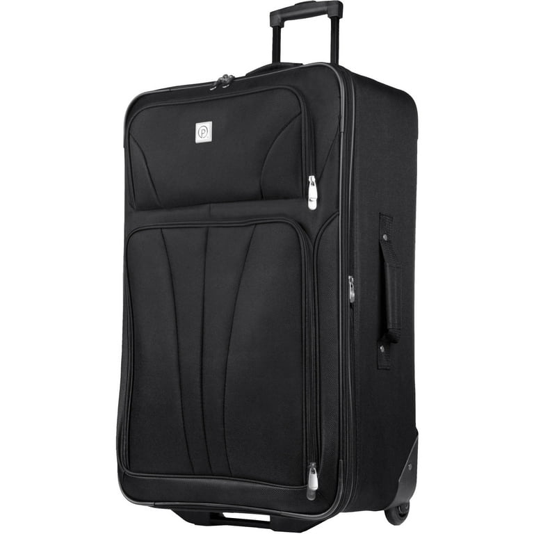Protege 28 Monticello Black Check In Luggage Walmart