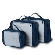Protege 3 Piece Polyester Packing Cube, Blue